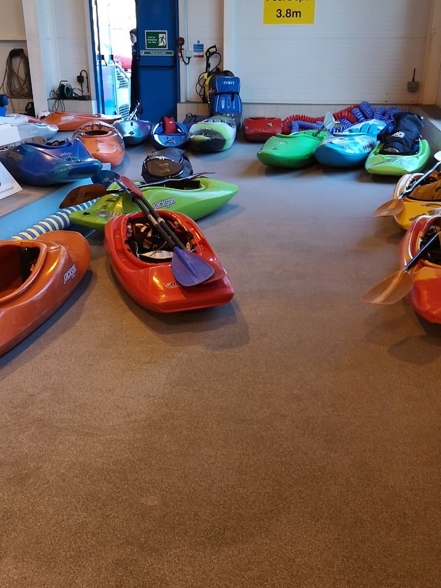 We have arived :) Looking forward to an evening of paddling! #BVCC