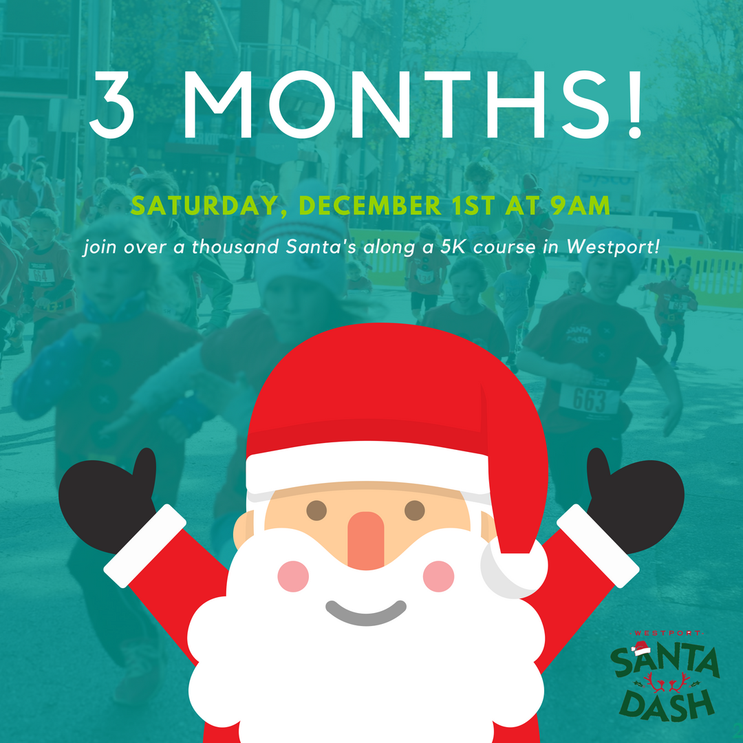 SantaDashKC's tweet photo. The Santa Dash is just 3 more months!! This weekend, get 15% off your registration. Run with over 1,000 Santa's through the streets of Westport &amp; kids get their own Elf Dash, too! Consider a team of 4+ and save even more!

https://t.co/QlEUqL934g
code: endofsummer

#SantaDashRun https://t.co/SonELNPgho