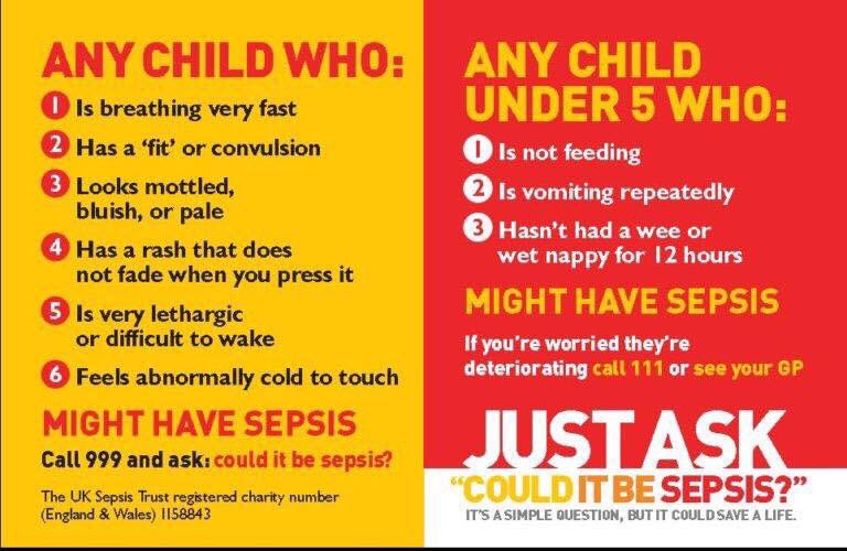 amotherwithout's tweet photo. September is #Sepsis awareness month.

#1 Fact

Did you know It is estimated that 3 million newborns and 1.2 million children suffer from sepsis globally every year. Three out of every ten deaths due to neonatal sepsis are thought to be caused by resistant pathogens. https://t.co/dRN6sDxake