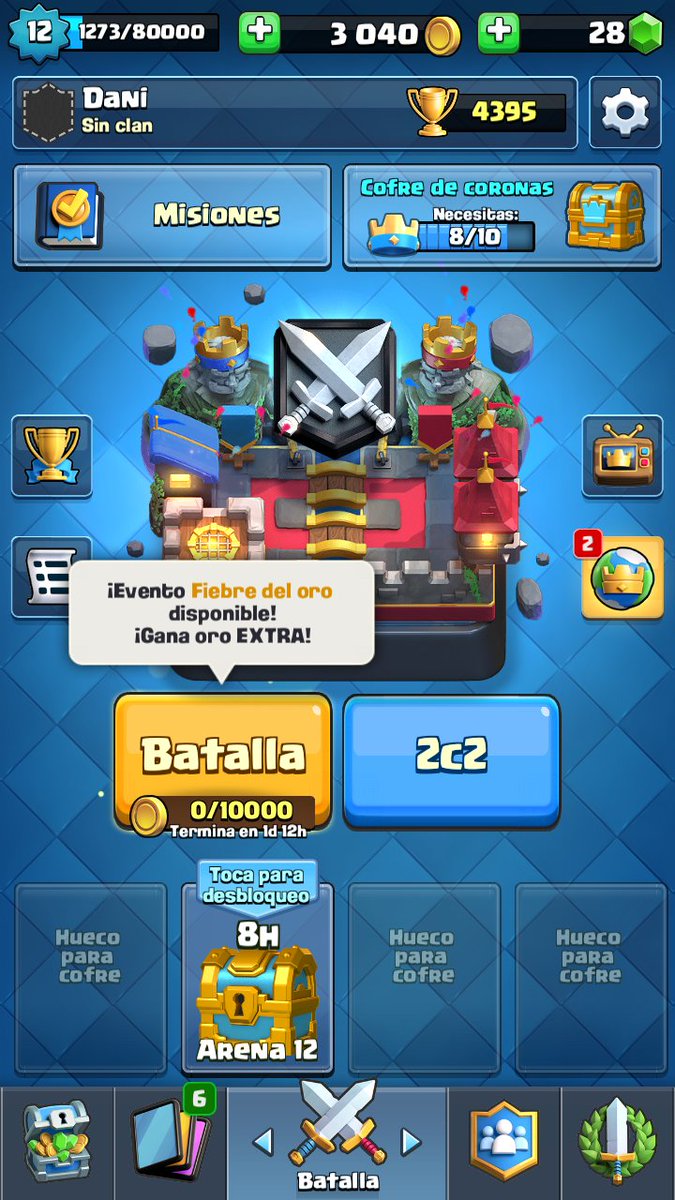 daniplayer__'s tweet image. Busco equipo de clash royale!!