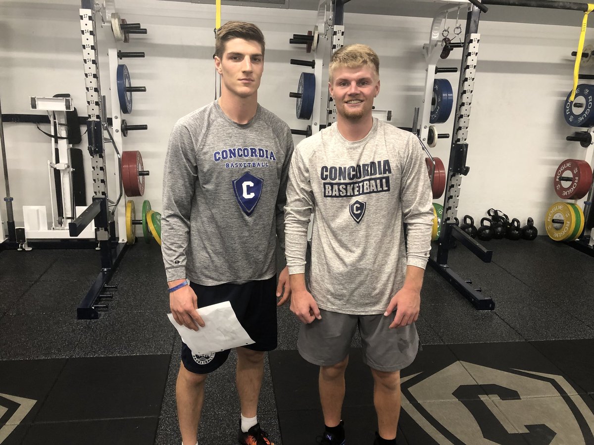 gocugoMBB's tweet photo. Seniors @JaceCates3 &amp; @codystarr3 ready for big things leading Concordia Cavs Hoops in 2018-19. #Veterans #TeamFirstGuys #DoingWhateverIsAsked https://t.co/TqHjQIdfxk