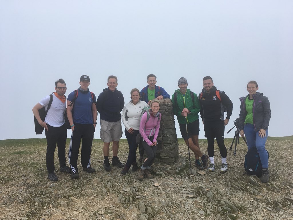CumbriaUni's tweet photo. A great day in the hills thanks to @UoCOutdoors for #teamten #10yearsofUoC https://t.co/YOXvkkLMvn