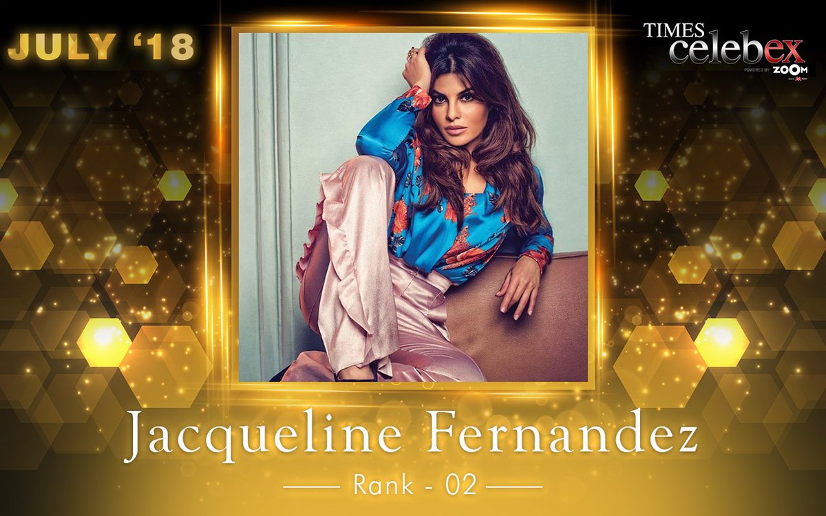 TimesCelebex's tweet photo. .@Asli_Jacqueline bagged No.2 rank on #TimesCelebex for the month of July! To know the ranks of other stars, tune in to @ZoomTV on 2nd September, 7:00 pm. https://t.co/JfVHL73cfq
