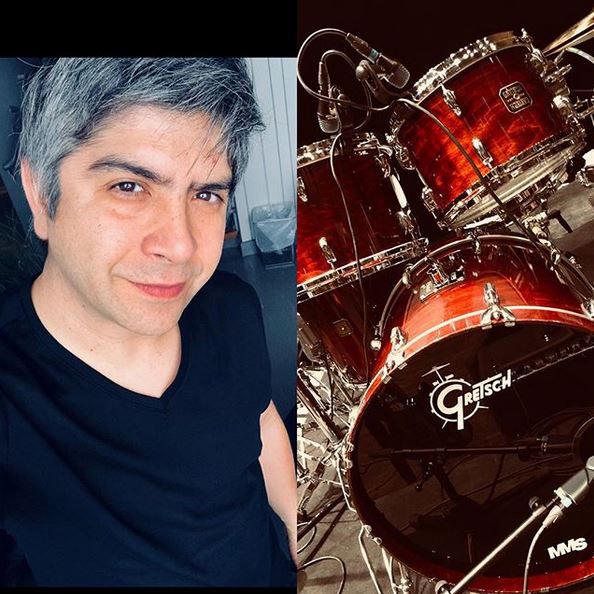 gretsch's tweet photo. 💗 & thanks, Enrique! 📷: @EnriqueBugs: loslobos Europe Tour 2018 featuring: @gretschdrums Best Drums In The World! 🙌🏼🥁🔥 #thatgreatgretschsound #squarebadge gretsch @ Gävle Konserthus https://t.co/PewRJ2Psog