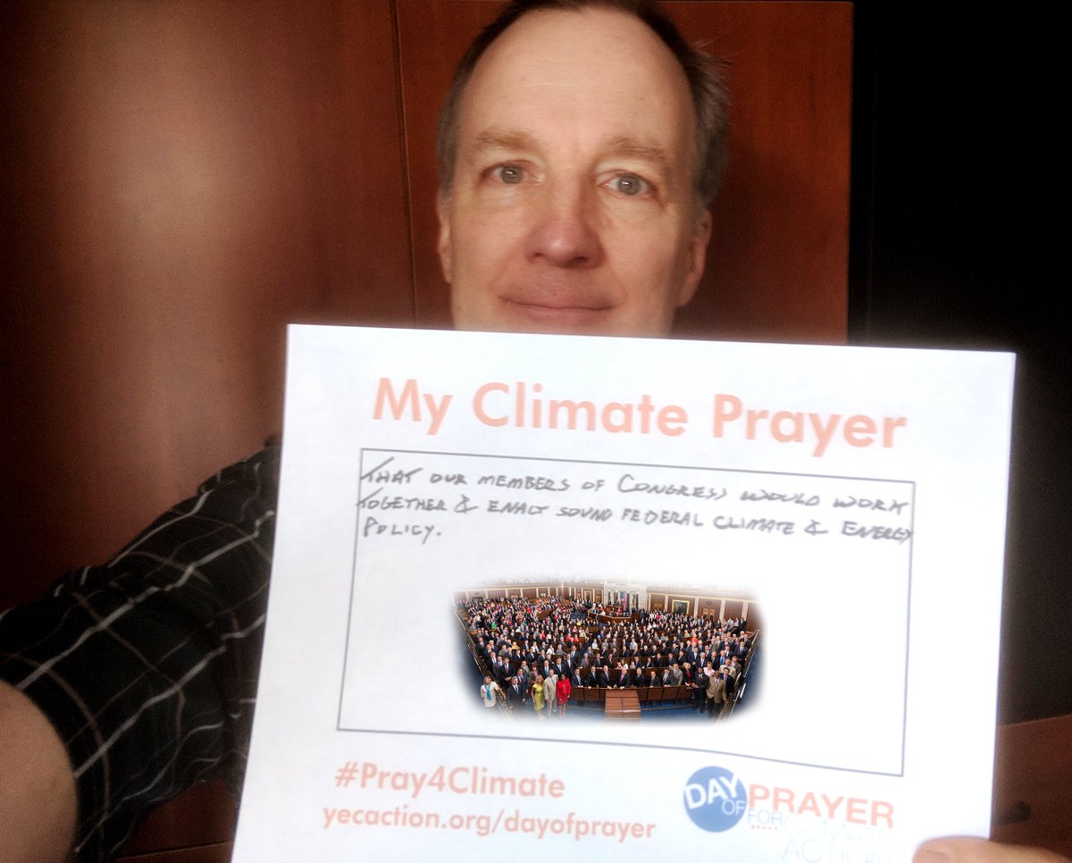 JimTolbertNC's tweet photo. My #Pray4Climate - that Congress enacts sound climate and energy policy. @YECAction @citizensclimate @cclconservative What is your prayer today? Please pray, and maybe RT, comment &amp; visit the YECA toolkit at https://t.co/qAaQKMJZxm https://t.co/HZhbPvfW3t