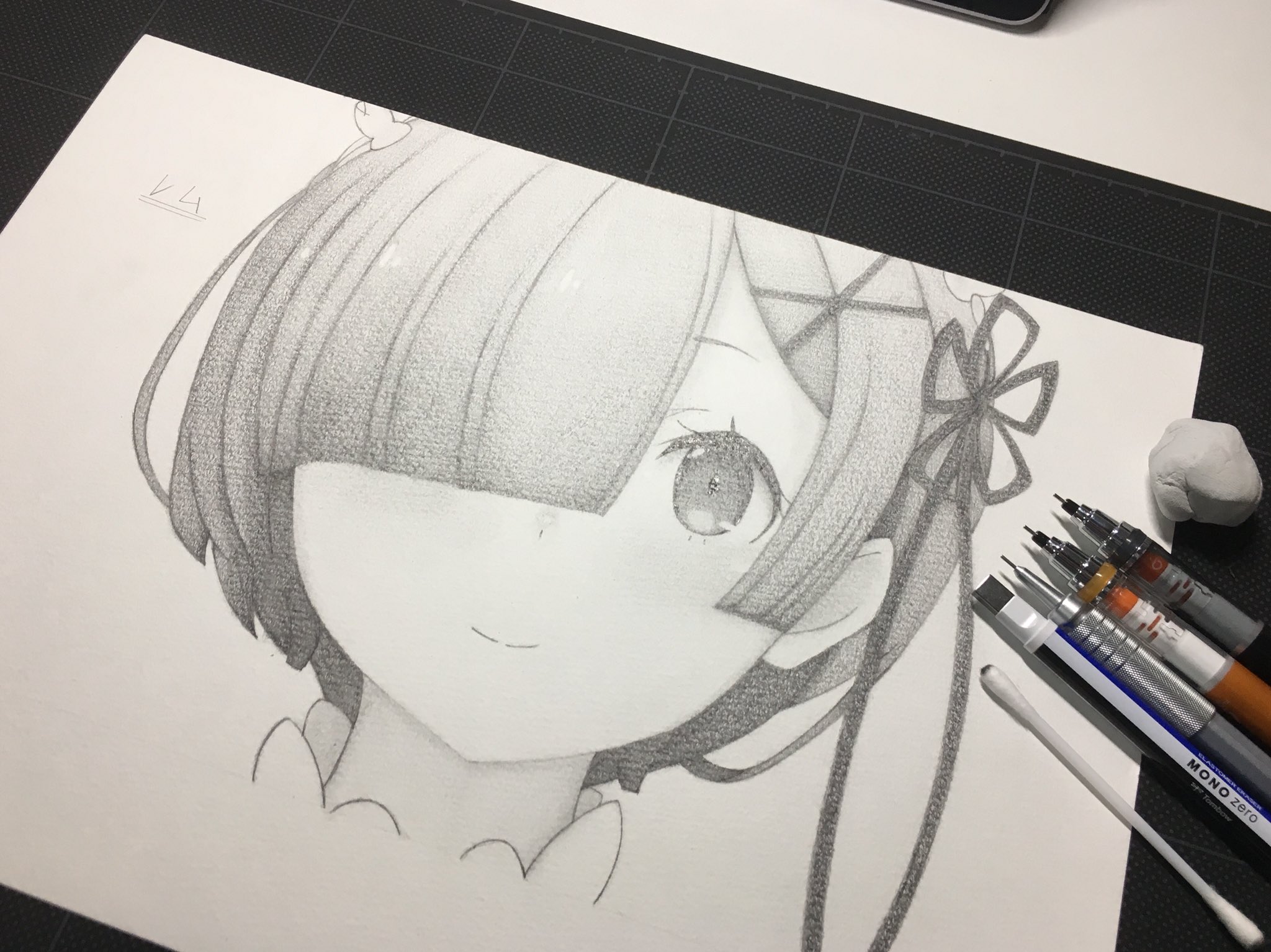 טוויטר Nora בטוויטר リゼロのレム描きました 髪の毛の塗りが少し微妙だな W よろしければrt いいねお願いします 模写 Reゼロから始める異世界生活 リゼロ レム シャーペン画 T Co Y2h5i6d5t6