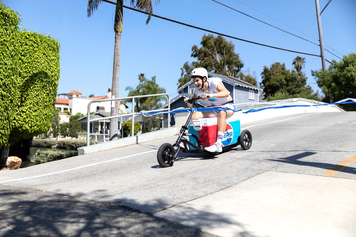 What would you do for a Crystal Pepsi? Catch all of the stunts here, and be sure to grab a bottle while they're still around! pep.si/LN