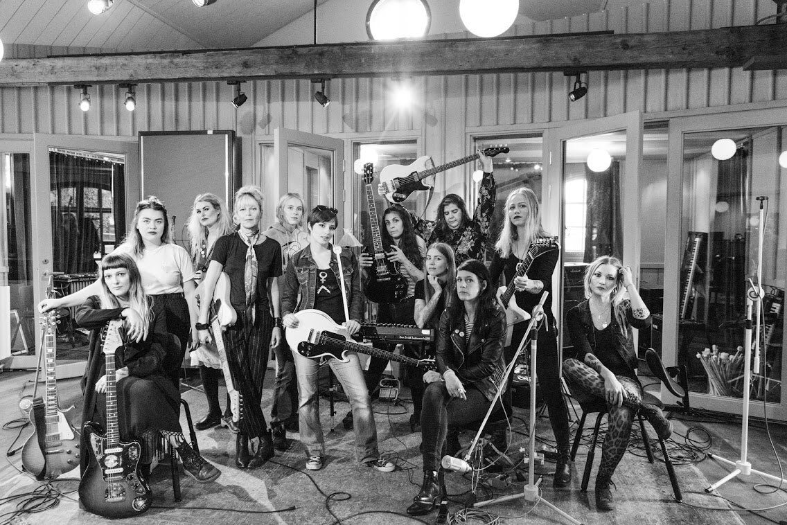 GrrrlSessions's tweet photo. #tb one year ago we did something no one has ever done before, the world’s first Riot Grrrl Sessions! GOOD TIMES!! 🖤 https://t.co/S7QQL7yMJL
