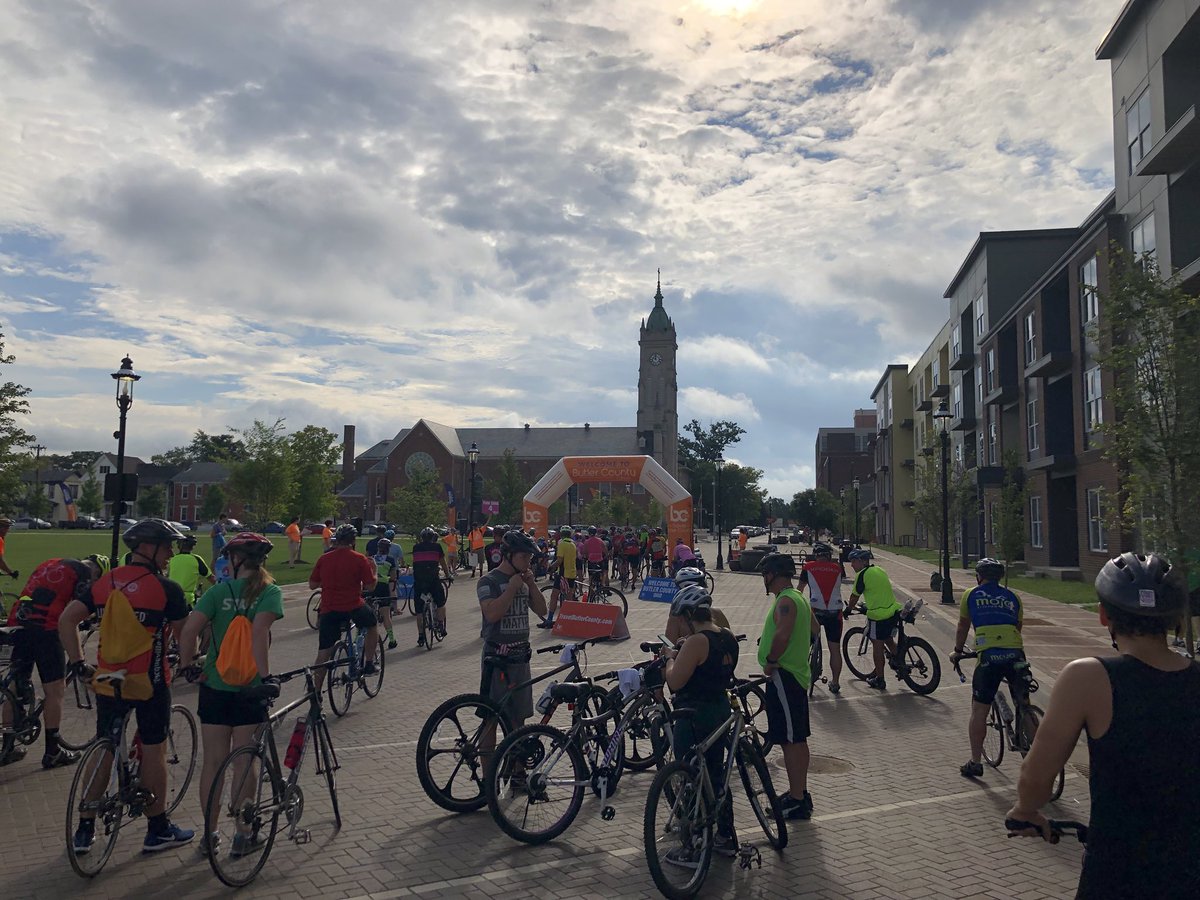 Donuts have been eaten, miles have been ridden. Good Saturday morning #donuttrailcyclechallenge