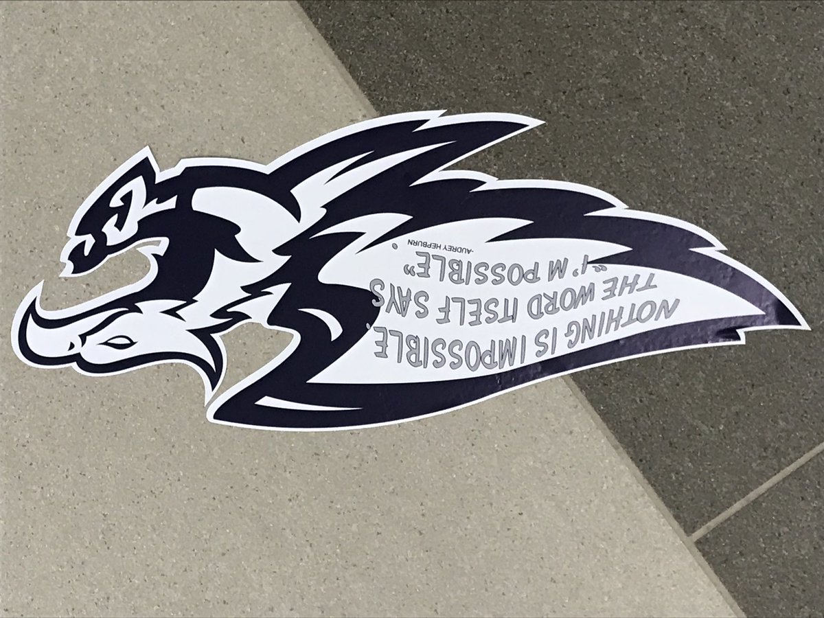 Growth mindset awaits and greets our Phoenix on Tuesday as they enter SJFI.