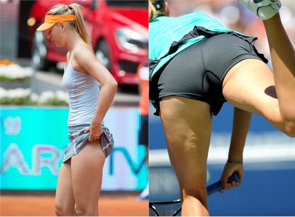 Marttunis's tweet photo. Maria Sharapova service https://t.co/1UTDwub1Dc