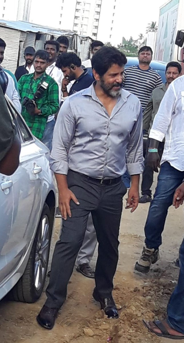 jackiecinemas's tweet photo. Exclusive First Day Shooting Spot Pictures from #RKFIProject45.

#ChiyaanVikram 
@aksharahaasan1 https://t.co/8Skm90xwGv