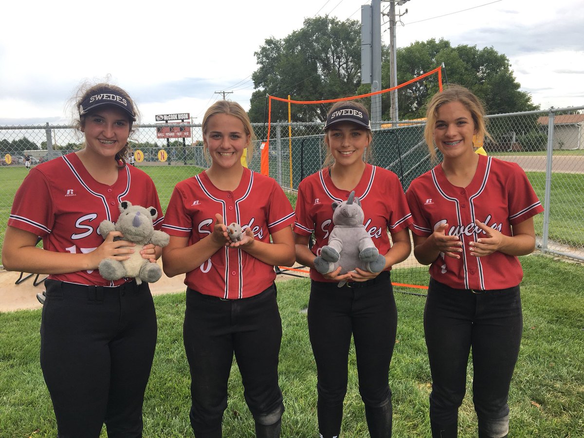 TillerMargaret's tweet photo. #Rhino winners from McCook tournament. Swedes went 1-2 and finished 4th. #forgotone #sistersubstitution https://t.co/tKY7DCtBjv