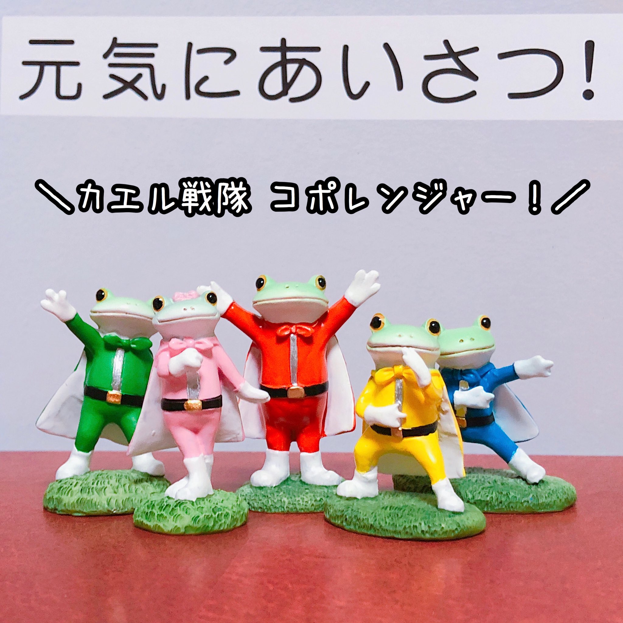 確認用カエルレンジャー(笑)