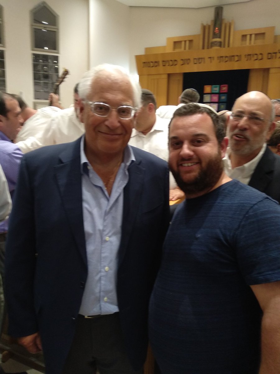 Yossidresner's tweet photo. @USAmbIsrael הגיע לסליחות ראשונות בנוף איילון. היה תענוג. https://t.co/TQVBZYpR2b