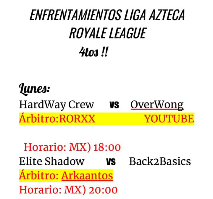 AztecaRoyaleLeague tweet media