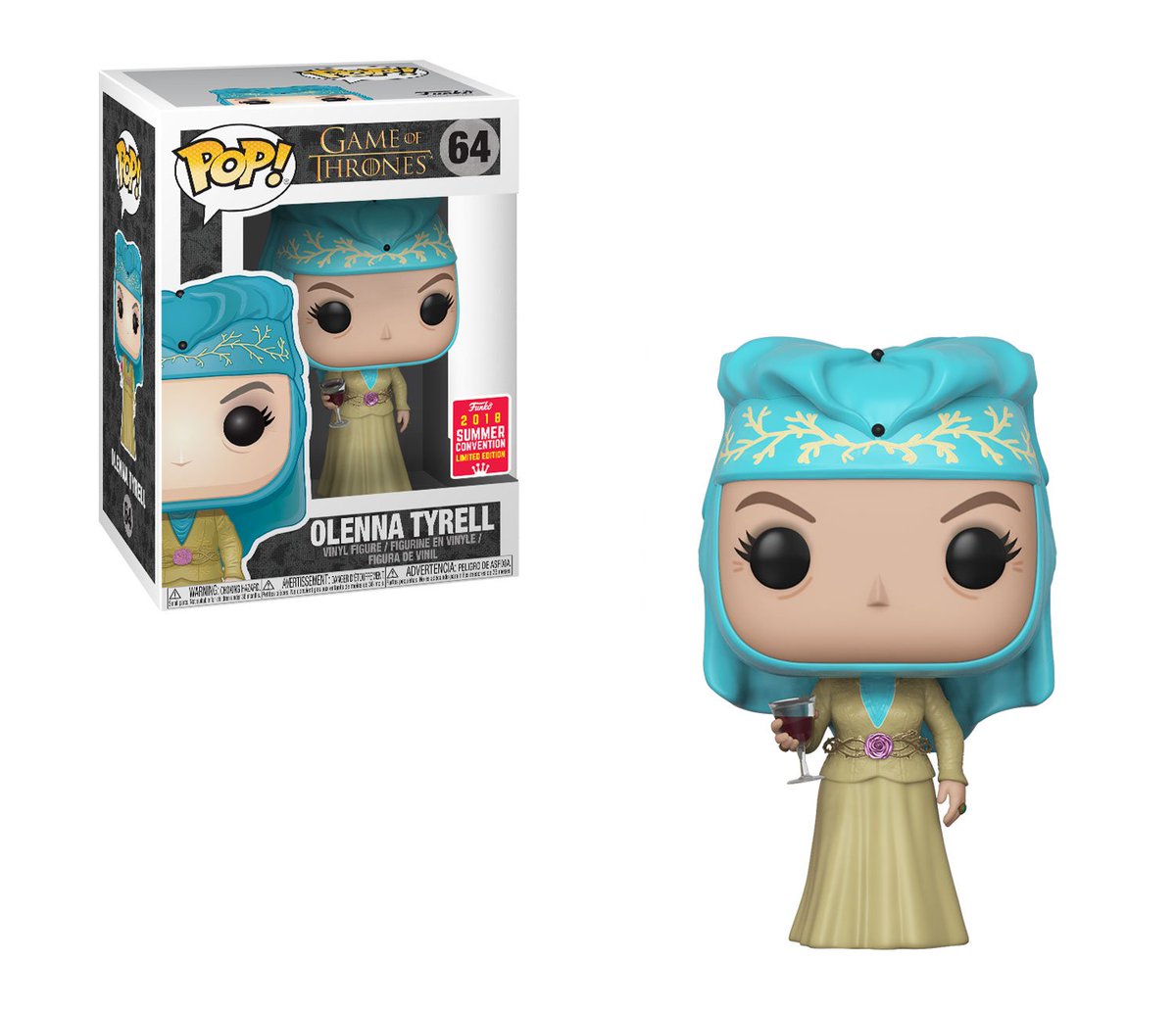 Funko's tweet photo. RT &amp; follow @funko for a chance to WIN a Summer Convention Exclusive Olenna Tyrell Pop! https://t.co/T1cH32LgSY