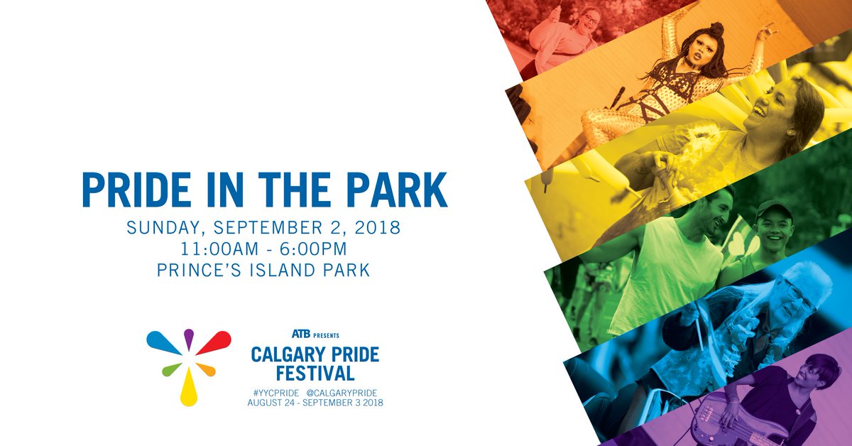 CalgaryPride's tweet photo. Join us for one of Calgary's largest FREE outdoor cultural celebrations, immediately following the Pride Parade. https://t.co/JFgq3dPyZW