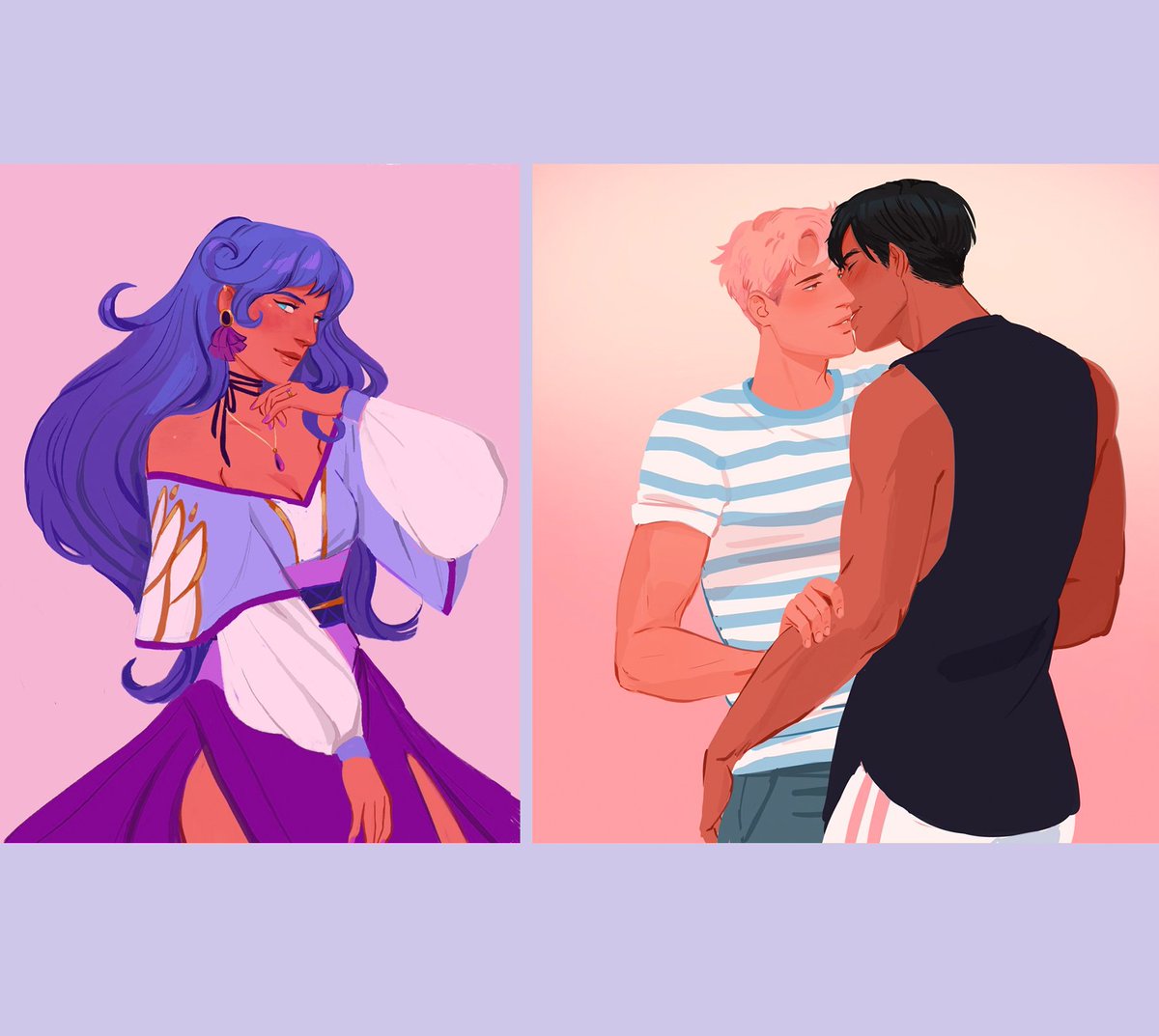diastrons's tweet photo. Hi everyone! I'm opening commissions because of school costs and my upcoming trip in November! I'm only taking a limited number right now!

Thank you for your consideration!
More details here! 
✨ https://t.co/XkpSXrket9 ✨ https://t.co/sS75A0weId