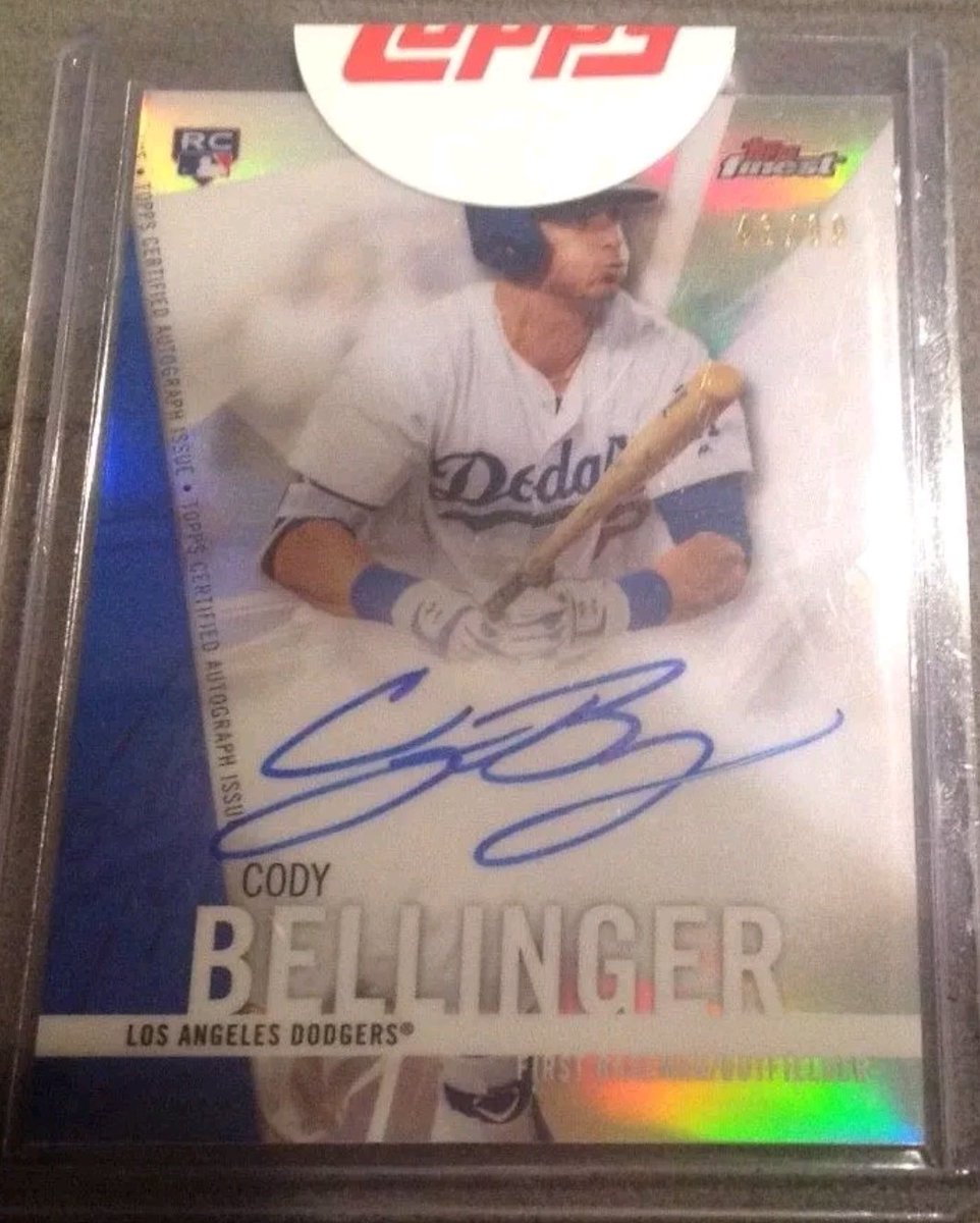 5K_Collectibles's tweet photo. CONGRATS TO @Therealneil231 PICKING UP A #BREGMAN SPOT
$5 PER 5 LEFT 

SPOTS IN 

AARON #JUDGE AUTO $20 PER 

CAL #RIPKEN AUTO $16 PER  

RYHS #HOSKINS AUTO $5 PER 

KRIS #BRYANT  $15 PER 

COREY #SEAGAR $20 PER 

PROMO GIVEAWAYS #ALBIES #LINDOR #CORREA #DEGROM 
EVERYONE WINS https://t.co/vcfTV5gNZj
