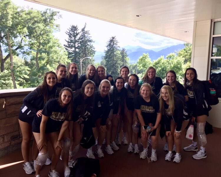 NWUVolleyball's tweet photo. PWolves pull out another 5 set VICTORY! Way to go ladies!! #nwuvolleyball #PWolfNation #colorado18 https://t.co/bs46tQo8Wm