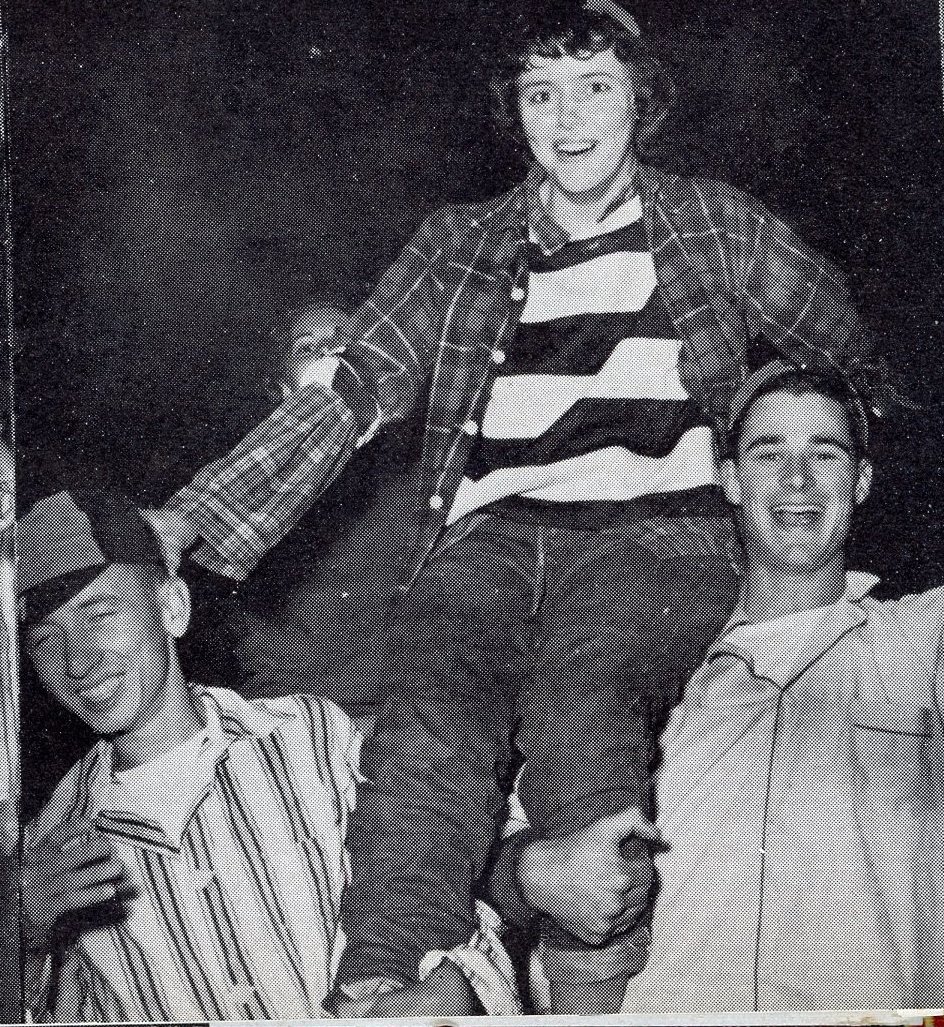McMasterAlumni's tweet photo. The PJ parade is the oldest #MacWW2018 tradition! It started upon our arrival in Hamilton in 1930 and is still going strong. Looks like this group of three had a great time in 1958! https://t.co/6KqKEj2rvY