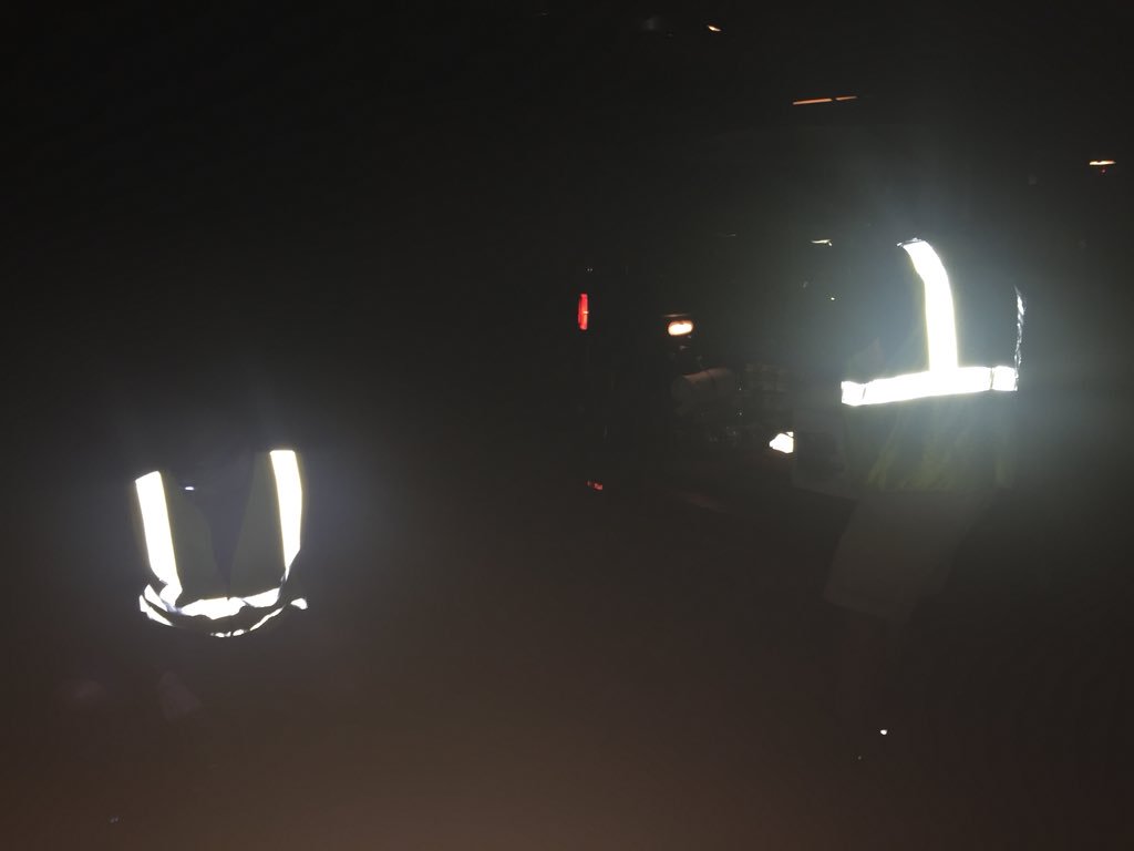 My excellent camera skills capturing @lejogrecord support crew. #GoJasGo #lejogrecord