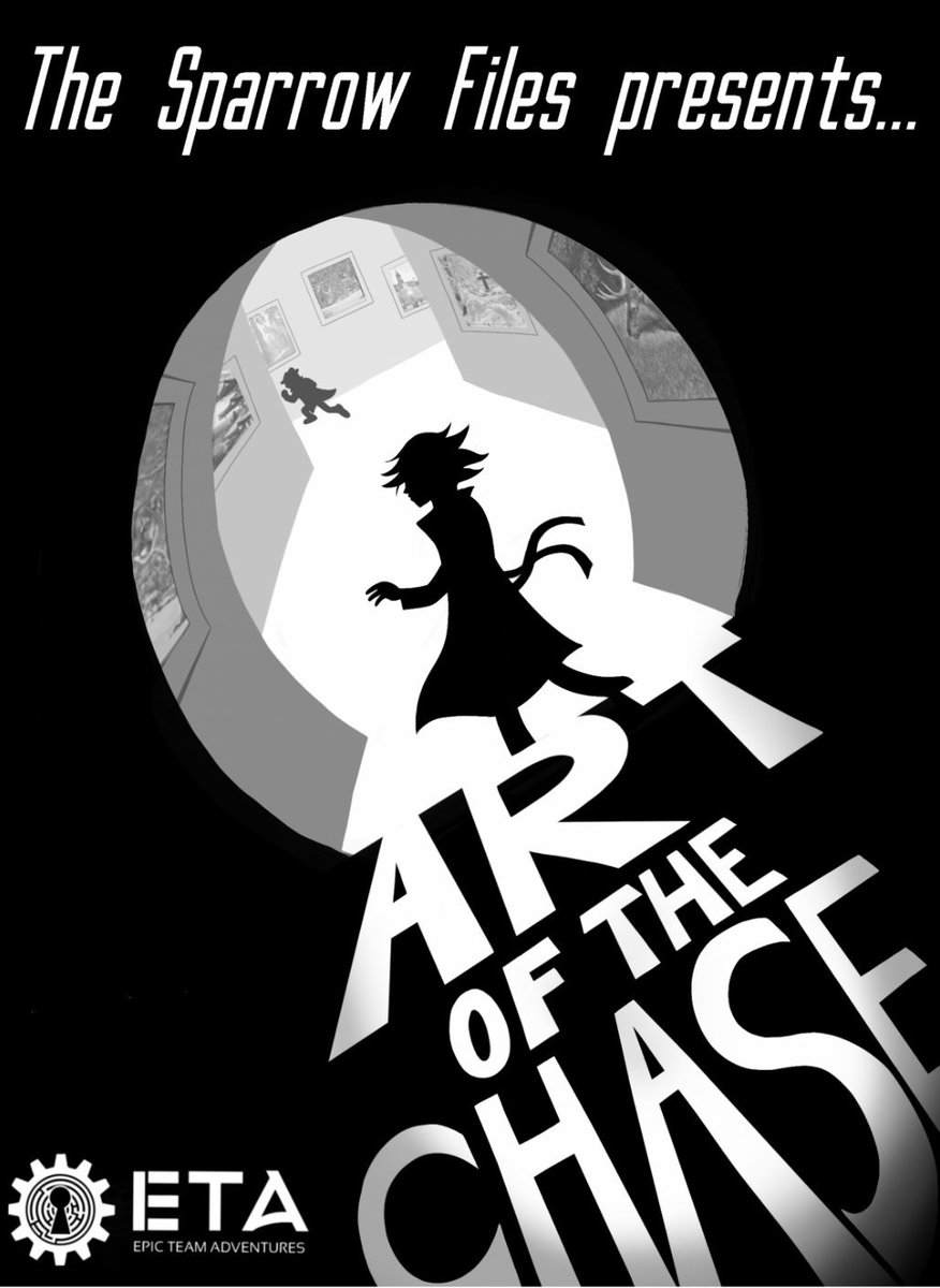 ETAescape's tweet image. We're at #PAXWest! Come to room 203 and play our 5 minute escape room, Sparrow Files: Art of the Chase!