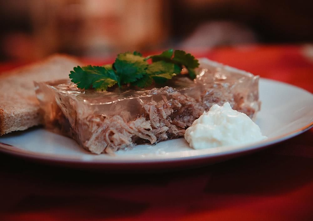 Michael28813919's tweet photo. Holodec is meat jelly. It is prepared from a thick meat broth with pieces of meat, boiled meat for several hours, and then cooled.
#like #follow #followme #foto #winter #summer2018 #time #liketime #russia #vacation #travel #style #me  #russiantours #vacation #thingstodo #cuisine https://t.co/uq3aa8WydY