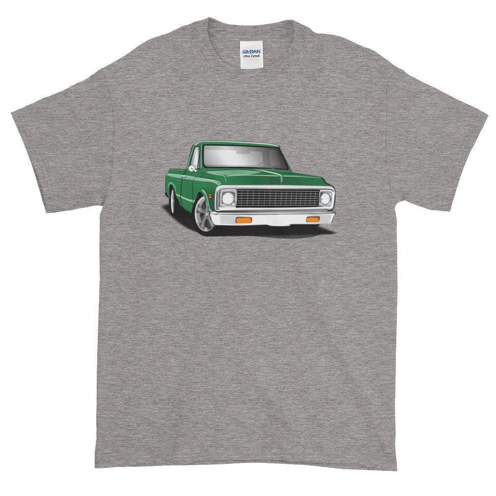 RPMArtShirts's tweet image. 1972 Green Chevrolet C10 Pickup Truck shirt #1972c10 rpm-art.com/product/1972-g…