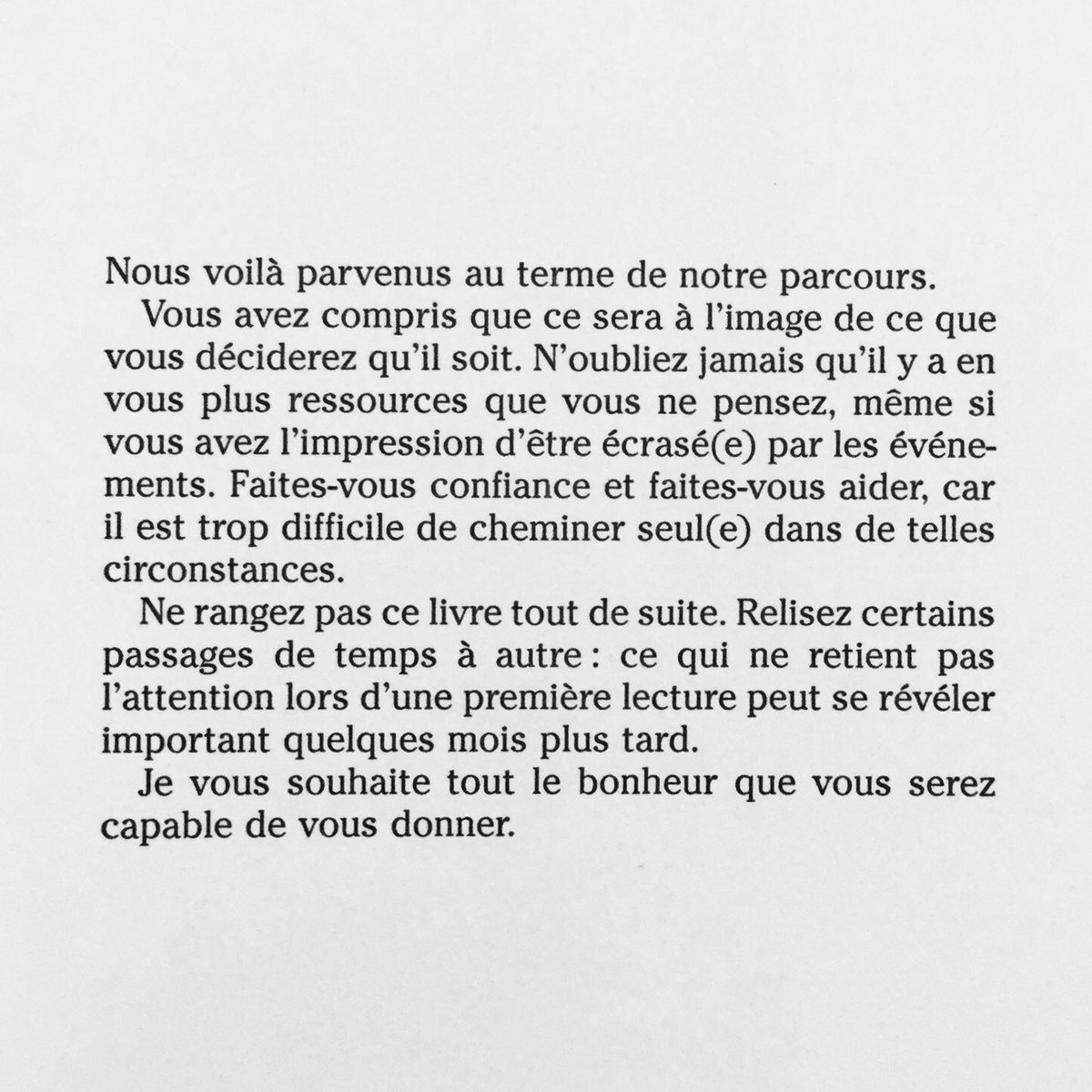 laventureduquai's tweet photo. [De l’utilisation de la conclusion]
Très souvent, je prends d’abord connaissance de la #conclusion d’un #livre 📖 avant de le choisir ou de commencer à le #lire 🧐
Vous aussi ? 🤨
#terme #parcours #ressources #confiance #cheminer https://t.co/8kefnkpTxB