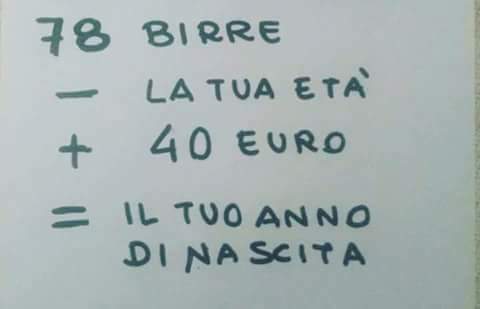 Di sabato sera mi sembra molto adeguato