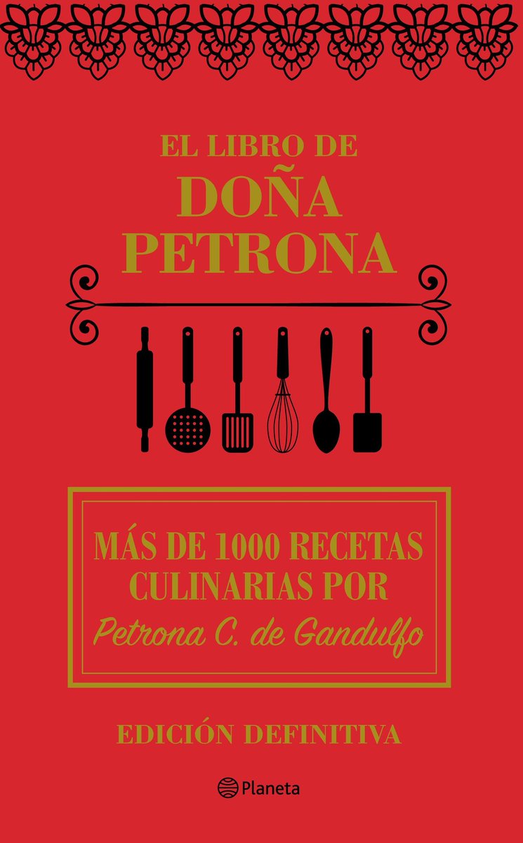 librosyaUY's tweet photo. ¡El legado de Doña Petrona está más vivo que nunca!
Una nueva edición del Clásico de todas las cocinas llega a #LibrosYa con más de 1.000 recetas y material adicional que incluye imágenes inéditas obtenidas del archivo familiar, en definitiva un libro digno de colección ¡Pedilo! https://t.co/4d752mOqu8
