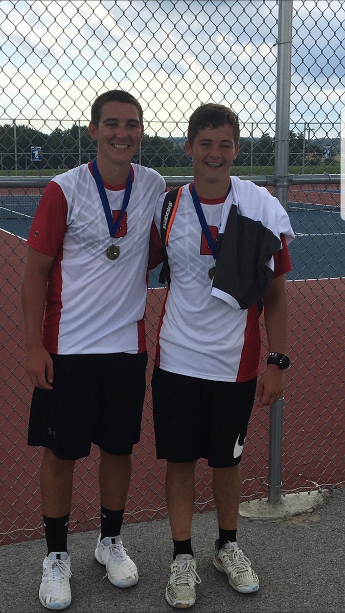 GretaGallivan's tweet photo. Mason and Gabe #1 Doubles Champions at the West Noble Tourney https://t.co/H0hZeEOUtc