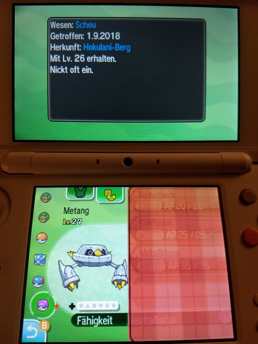 bushidooootiger's tweet photo. Tanhel für shiny Metang nach 375 ENC #shunten #15Hstream @schnuhz @TheSakatiS https://t.co/H4oPR5fhob