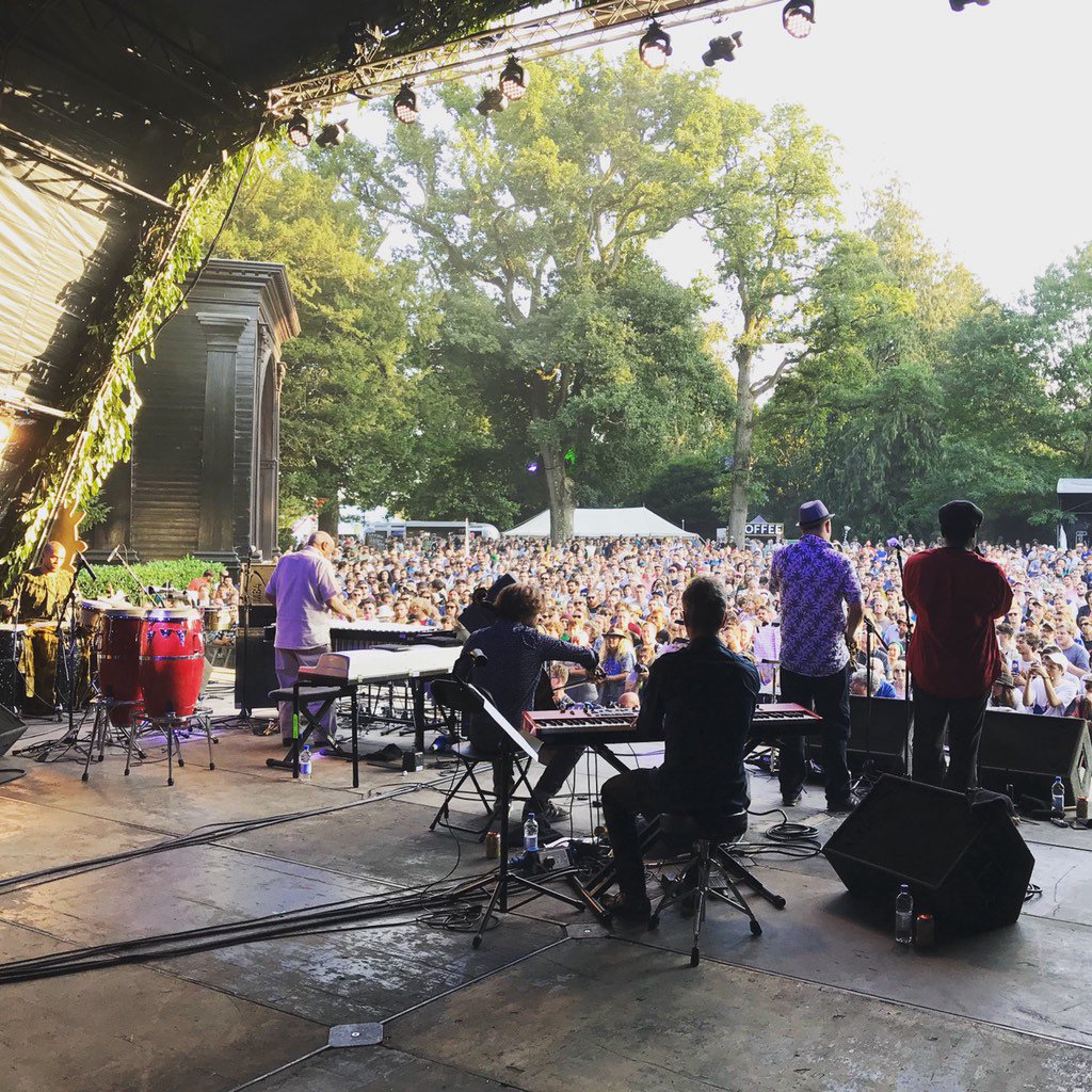 Had a wonderful time at @EOTR today. Thank you so much for having us #ethiojazz #endoftheroadfestival