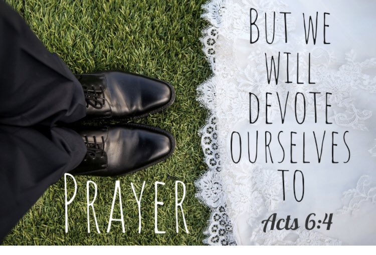We commit to so many other things. Why not prayer? #praytoday