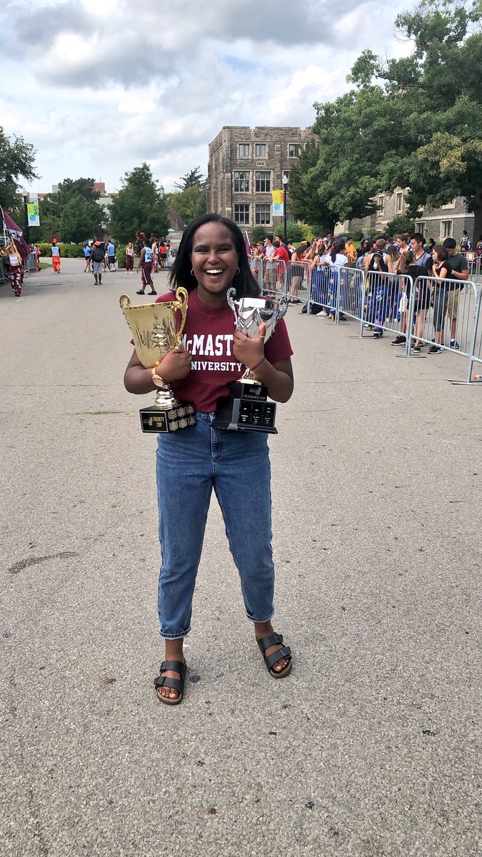 itsikramfarah's tweet photo. Who will win the faculty and residence cup? It definitely won’t be me. BUT, you can find out by attending PJ Parade and Closing Ceremonies tonight! #MacWW2018 https://t.co/FzuIcOquvm