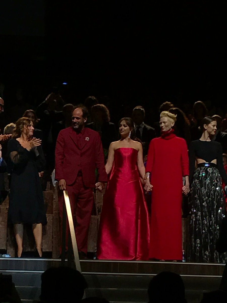 #suspiria was amazingly beautiful. I even cried. #venicefilmfestival Luca Guadagnino is a genius.