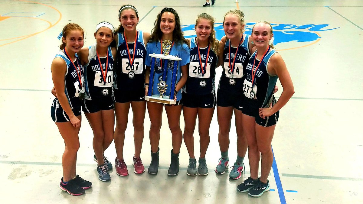 DGSCC's tweet photo. DGS places 7 girls in the top 11 today! 2-4-5-7-8-10-11 #greatPack https://t.co/JfqmkJVKUQ