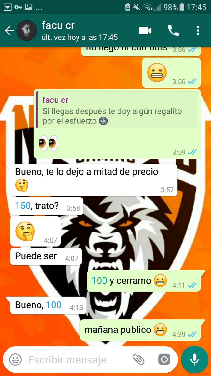 Comunidad , necesito 100 RTs para que @DemonJesterGG me compré los emotes!! RT se agradece muchísimo.