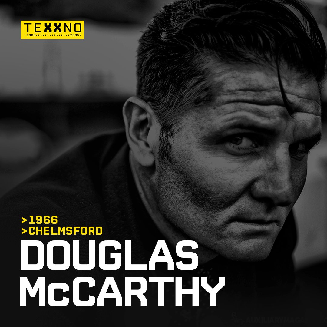 Hoy es el cumpleaños de <a href="/douglasmccarthy/">Douglas J. McCarthy</a> . Los más jóvenes le conoceréis por la formación @<a href="/fixmermccarthy/">Fixmer/McCarthy</a> y los menos jóvenes, por ser el vocalista del mítico grupo de #texxno #industrial #ebm @Nitzer_Ebb 
Felicidades!