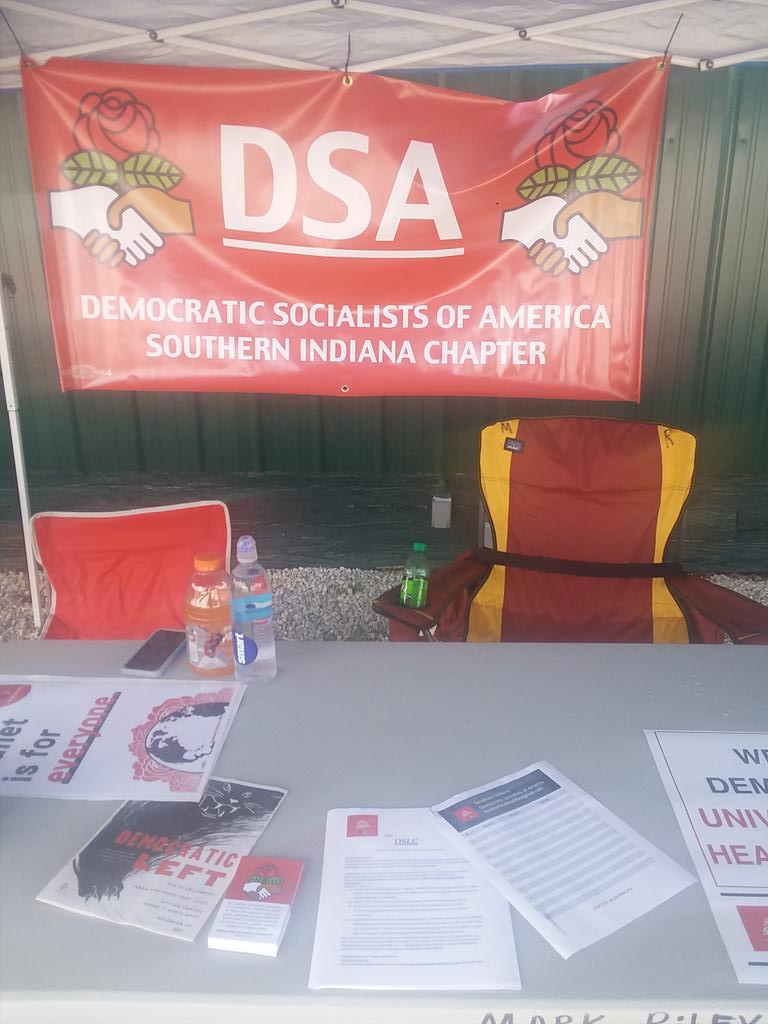 SoInd_DSA's tweet photo. We're tabling at the 132nd annual Labor Day Association Celebration, here in Boonville, IN at the Warrick County Fairgrounds. Come join us out here all weekend long! https://t.co/Fs6wwvQOEc