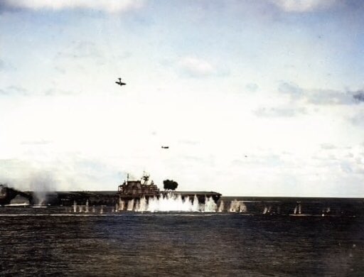 souryu_1c's tweet photo. #WW2の白黒写真をカラー加工してみる
コルセアだけ戦後のグッドイヤー社製 https://t.co/LwlWmc8tPX