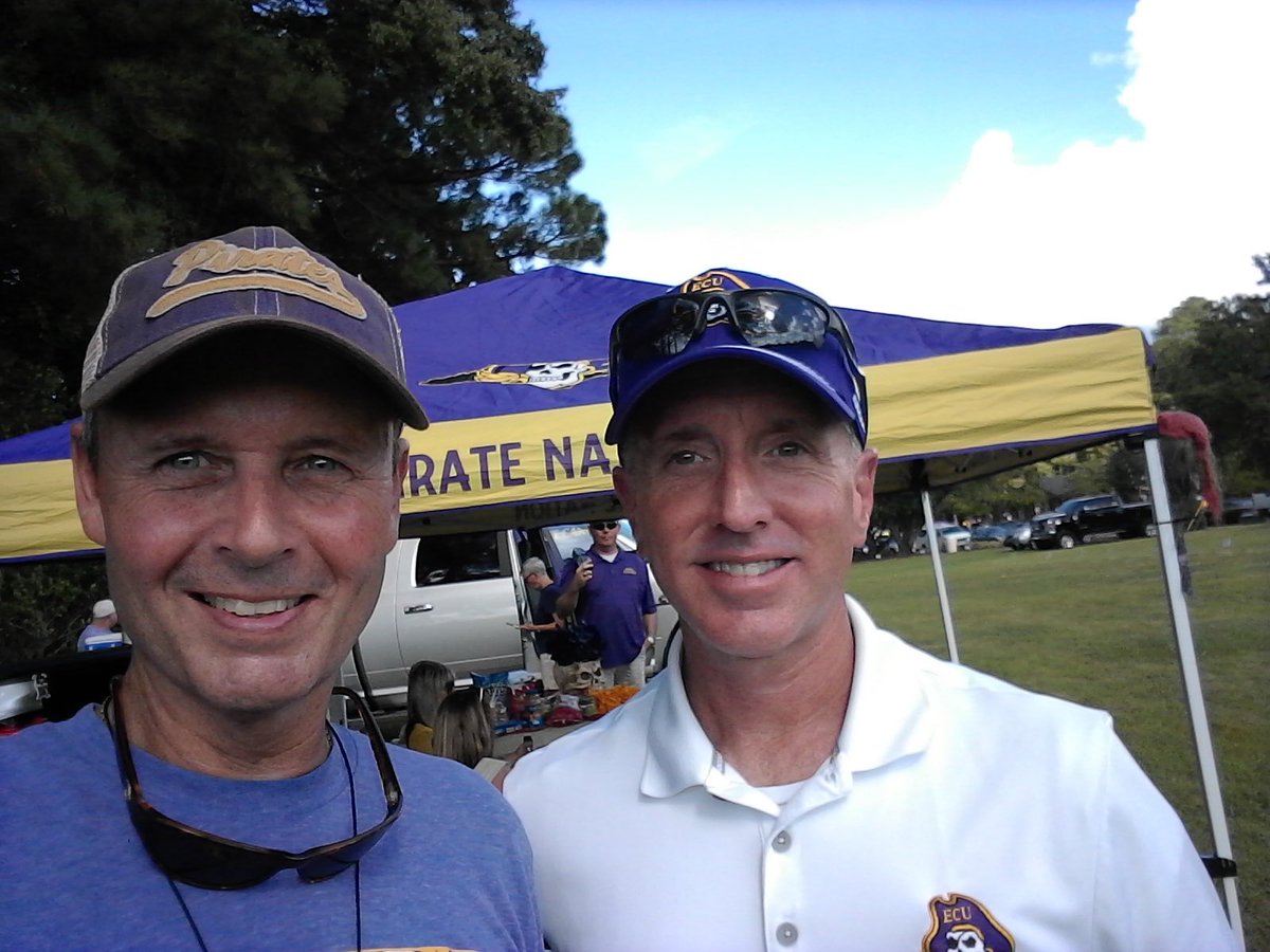 CooperChrist's tweet image. Pirate Brothers!!
#ECUGameDay