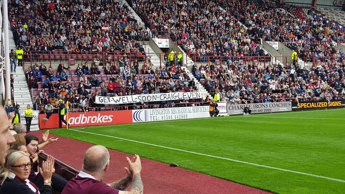 therealdoolah's tweet photo. @CraigWLevein I never tweet m8, but amazing first half performance today to make you proud. Get well soon pal https://t.co/QqZnqiQ8ev