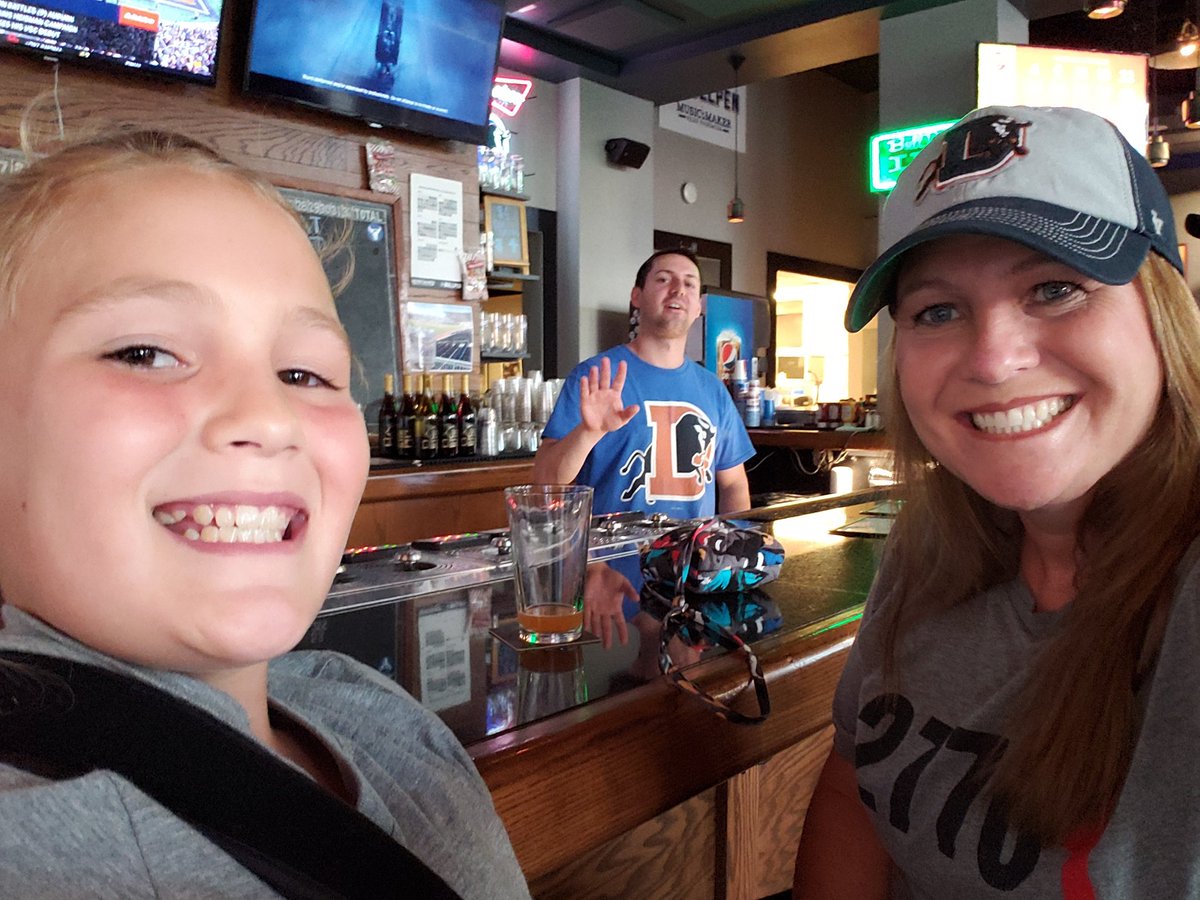 Waiting for the game.  #BULLieve #DurhamBulls.  Wishing the Bull Pen would stay open! We will miss you Kyle and Cara