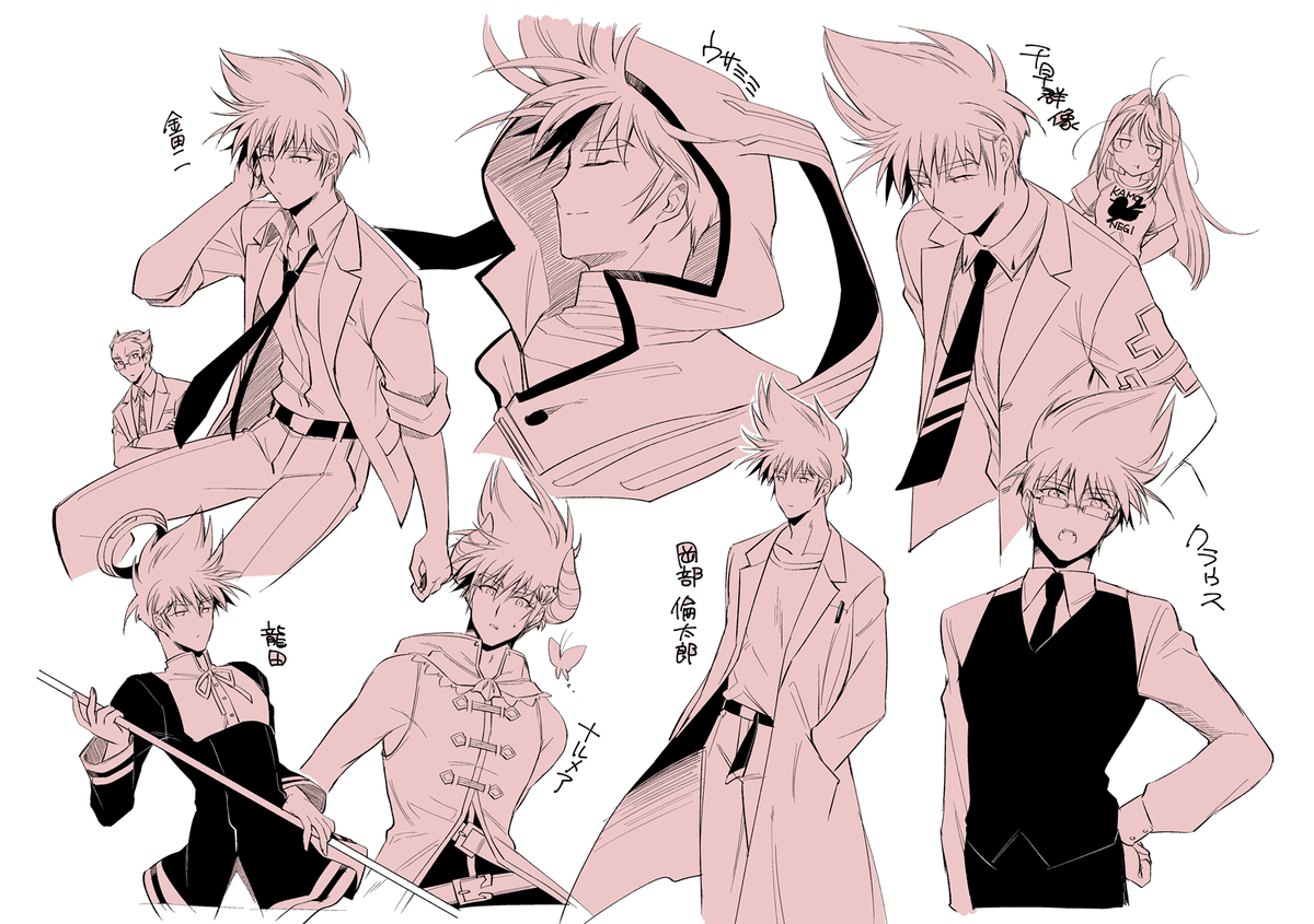#現推しキャラにいいねされた分だけ歴代推しの服着せる
熱気さんに着せるシリーズ14～19着目!これで完走です✨いいねありがとうございました!ついでに今までのもまとめてます(*'▽`*) 