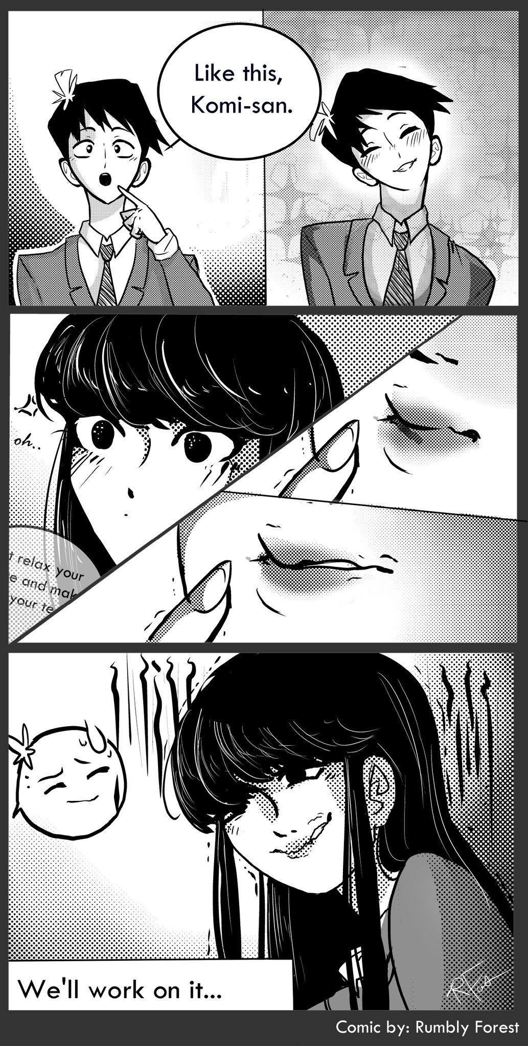 comic komi san