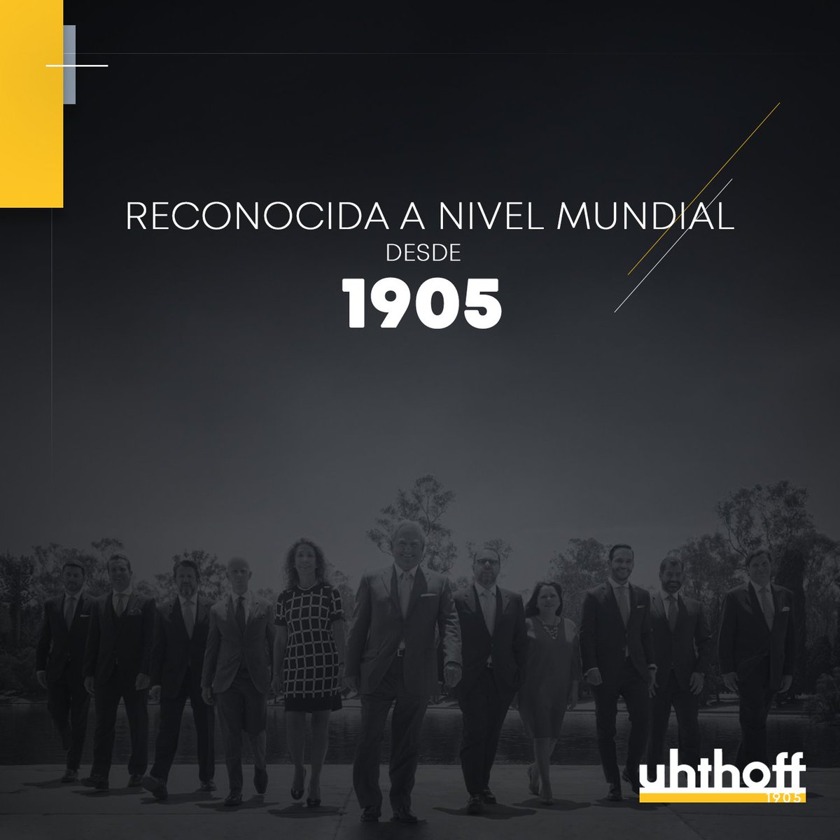 Reconocidos a nivel mundial por ser una firma que proporciona distintos servicios como lo es la asesoría legal en asuntos relacionados con el cumplimiento y protección de los derechos en materia de propiedad intelectual de nuestros clientes. ✅
#Uhthoff #ExperienciaLegal